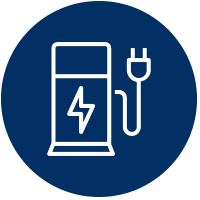electric vehicle charging icon